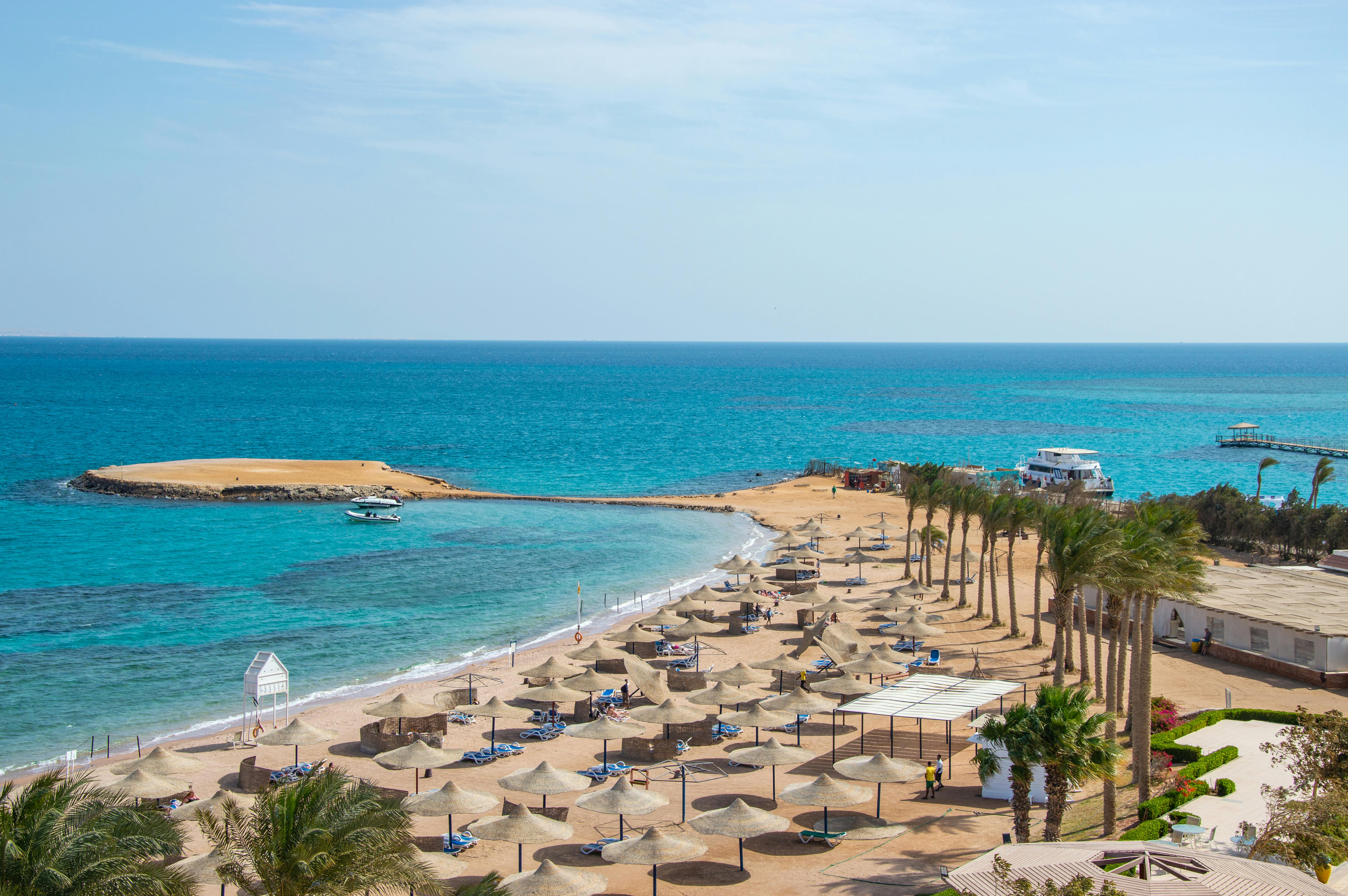 Lazy beach day on the Red Sea