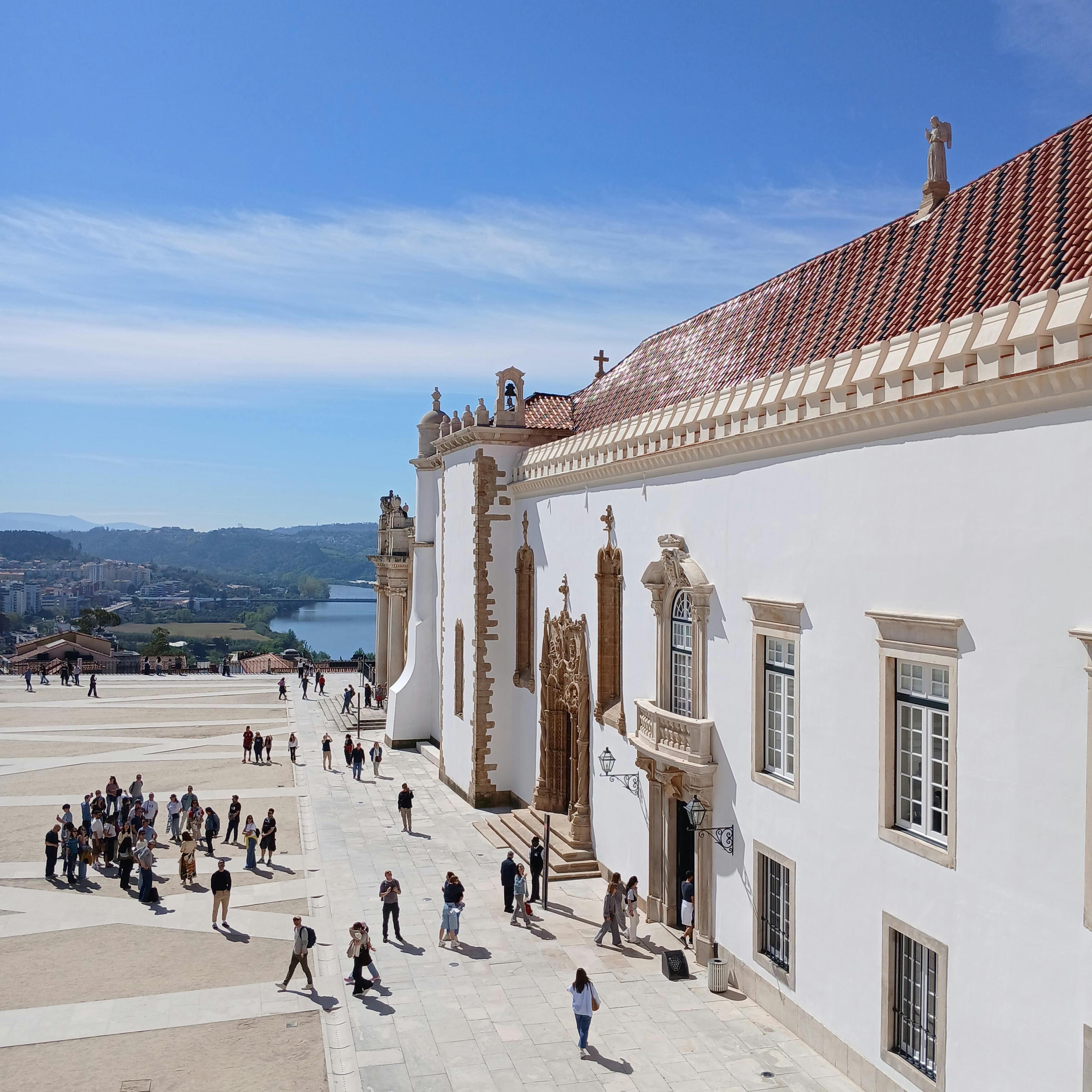 Climbing up to the university