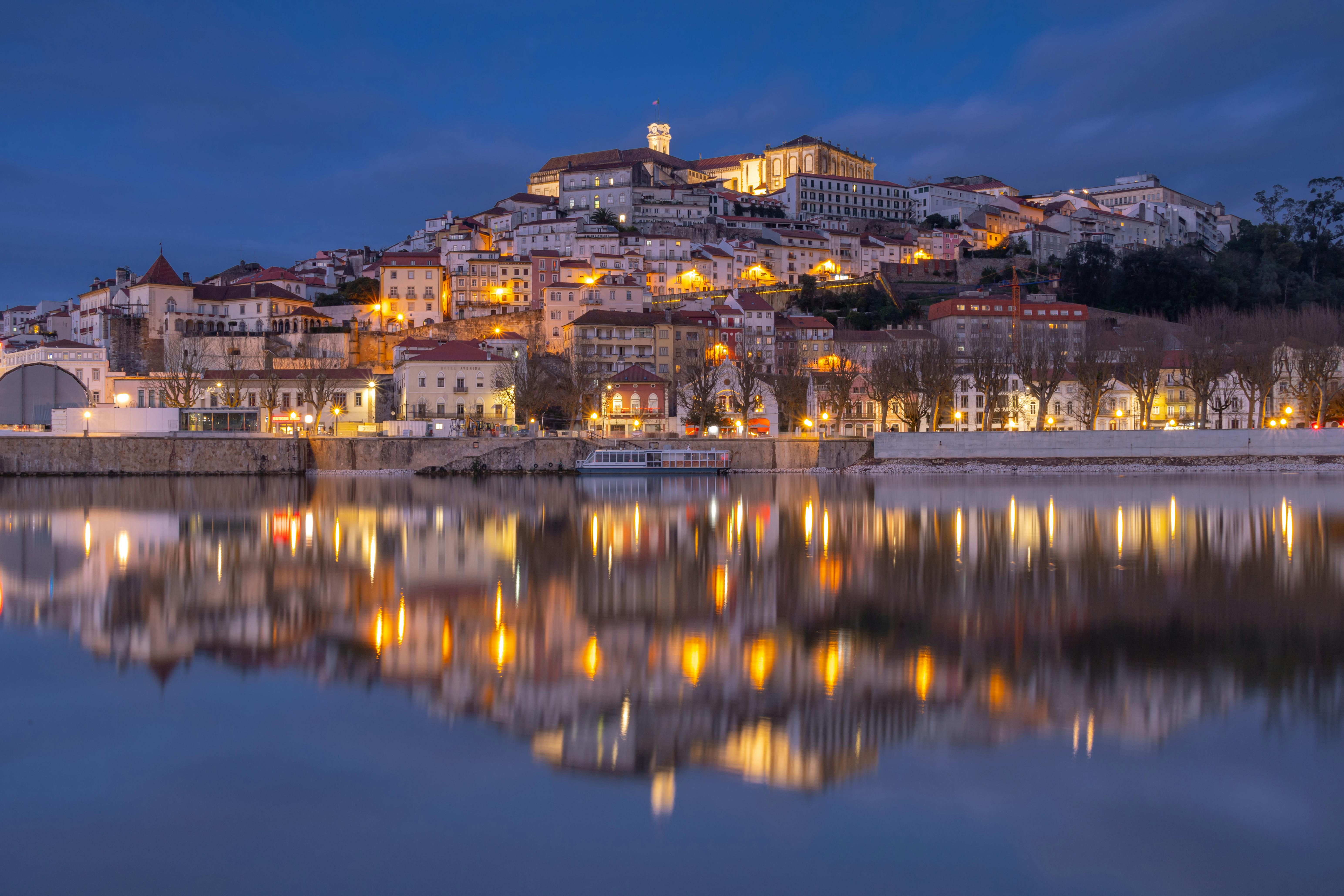 Riverfront evening in Coimbra