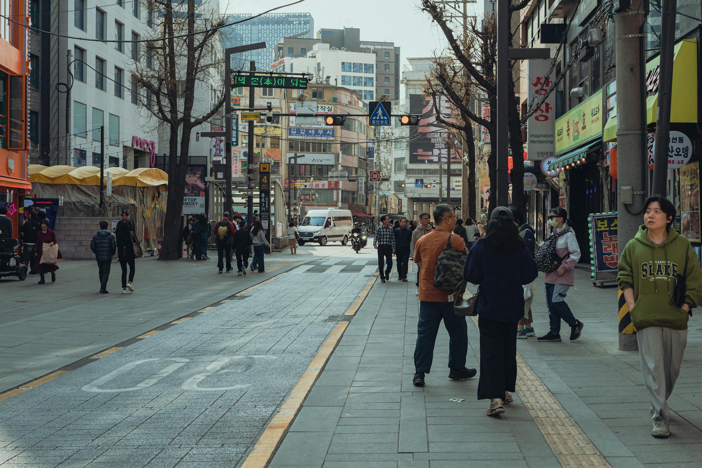 Alleyway snacks in Daegu