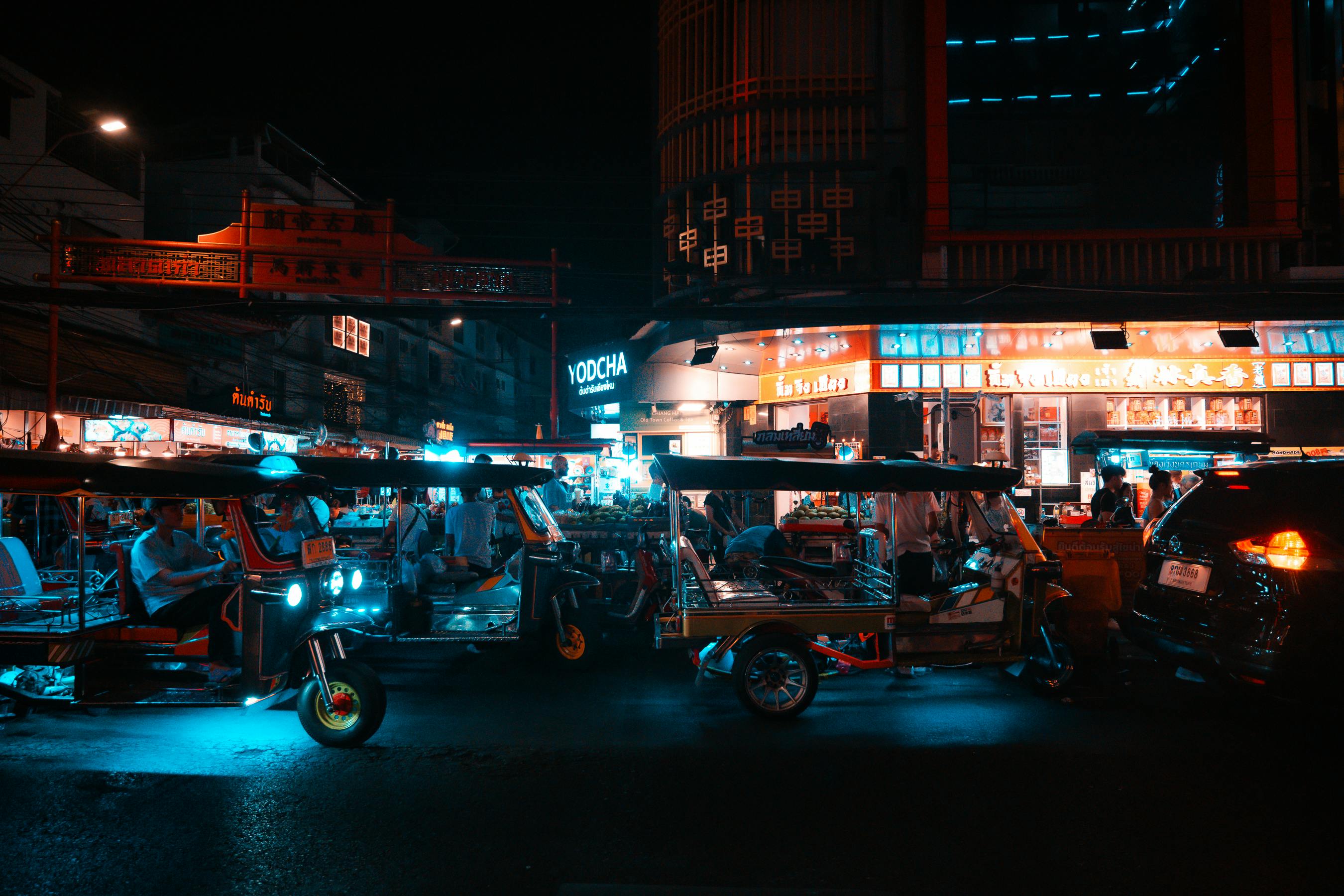 Midnight at the night market